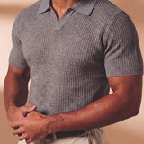 Polo Tambil Grigia Davide™ - Eleganza e Comfort