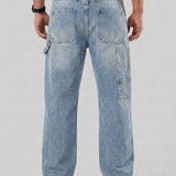 Fulvio™ | Jeans Tadeo Carpenter - Blu Chiaro Uomo