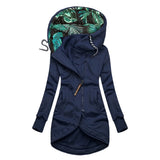 Cappotto antivento con cappuccio