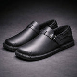 Mocassino in Pelle con Fibbia Domenico