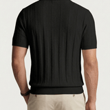 Beniamino™ | Polo Dante a Maglia - Nero