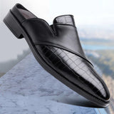 Filippo — Mule in Pelle Stampata Elegante