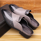 Filippo — Mule in Pelle Stampata Elegante