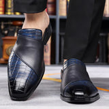 Filippo — Mule in Pelle Stampata Elegante