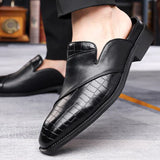 Filippo — Mule in Pelle Stampata Elegante