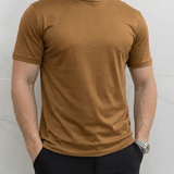Elia™ | T-shirt Evano - Marrone Scuro