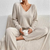 Veronica | Completo in Maglia Sienna