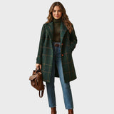 Clara | Cappotto classico a quadri