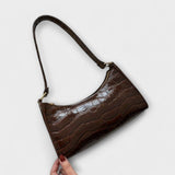 Borsa in Pelle Lucida Olivia