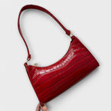 Borsa in Pelle Lucida Olivia