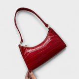 Borsa in Pelle Lucida Olivia