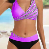 Bikini Mona - Stampa in Toni Caldi
