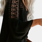 Blusa in Pizzo Sunwoven