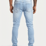Gabriele™ | Jeans Lendo Regular Stretch - Blu Chiaro Uomo