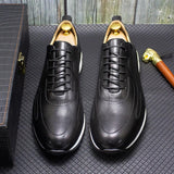Lucano - Sneakers in Pelle Traforata