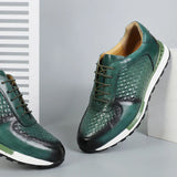 Alessandro — Sneakers in Pelle Intrecciata