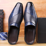 Filippo — Mule in Pelle Stampata Elegante