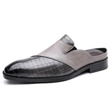 Filippo — Mule in Pelle Stampata Elegante