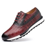 Edoardo — Sneaker Oxford in Pelle Stampata