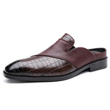 Filippo — Mule in Pelle Stampata Elegante