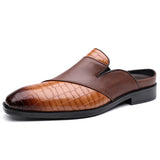 Filippo — Mule in Pelle Stampata Elegante