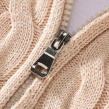 Anthony | Pullover mezza zip torciglione