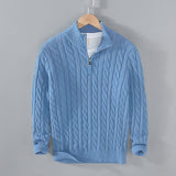 Anthony | Pullover mezza zip torciglione
