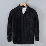 Anthony | Pullover mezza zip torciglione