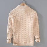 Anthony | Pullover mezza zip torciglione