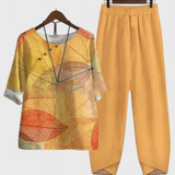 Bianca | Completo Chic di Camicia e Pantaloni con Stile Rilassato