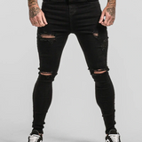 Marco™ | Jeans Paul Denim - Nero Strappati Premium