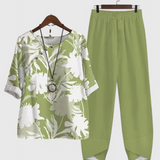Bianca | Completo Chic di Camicia e Pantaloni con Stile Rilassato