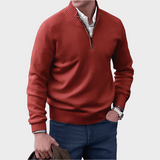 Malik | Maglione Elegante con Zip per Uomo