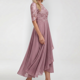 Margaret | Abito in pizzo elegante