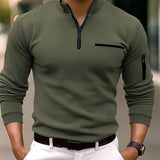 Xander | Maglia Casual Mezza Zip Uomo