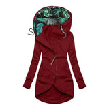 Cappotto antivento con cappuccio
