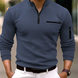 Xander | Maglia Casual Mezza Zip Uomo