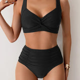 Laluna® | Bikini Estivo Alta Vita Set
