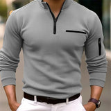 Xander | Maglia Casual Mezza Zip Uomo