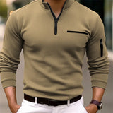 Xander | Maglia Casual Mezza Zip Uomo