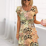 Danielle – Abito elegante fluido con volant