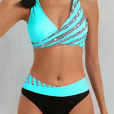 Bikini Mona - Stampa in Toni Caldi