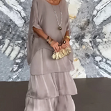 Lara | Elegante Abito Maxi Fluido
