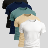 Confezione da 5 T-Shirt Aleano