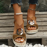 Myla – Sandali Eleganti con Plateau e Comodi