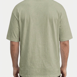 Corrado™ | T-Shirt Oversize Trevo - Verde Kaki