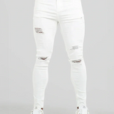 Jeans Strappati Vega Michele™ - Bianco