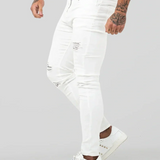 Jeans Strappati Vega Michele™ - Bianco