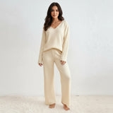 Nicole | Completo di Due Pezzi con Top e Pantaloni