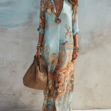 Lorna | Abito Chemisier Mediterraneo